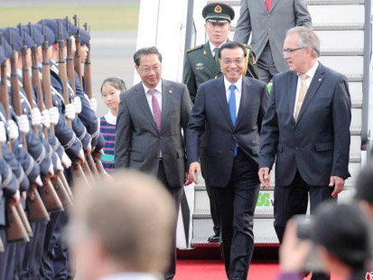 中国总理李克强访问德国谈创新伙伴关系